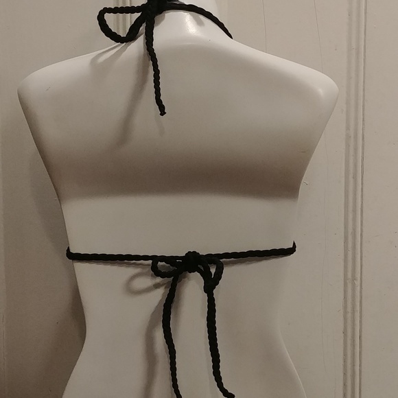 🎉2/$16 Athletic Works Halter Style String Bikini Top - Picture 2 of 3